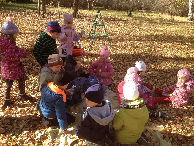 Осенние Фото С Детьми В Парке